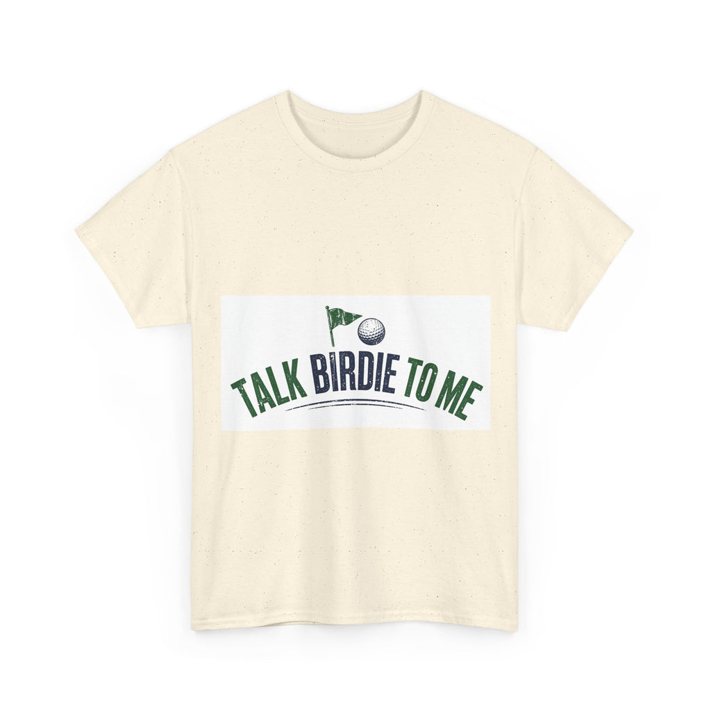 Talk Birdie To Me funny golf t-shirt by HYTON Golf